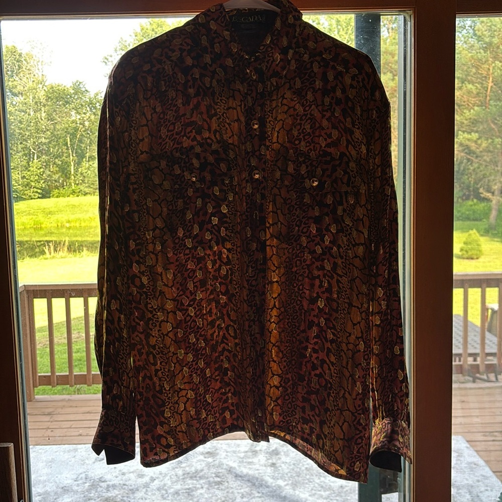 Vintage Authentic Escada Button Down
